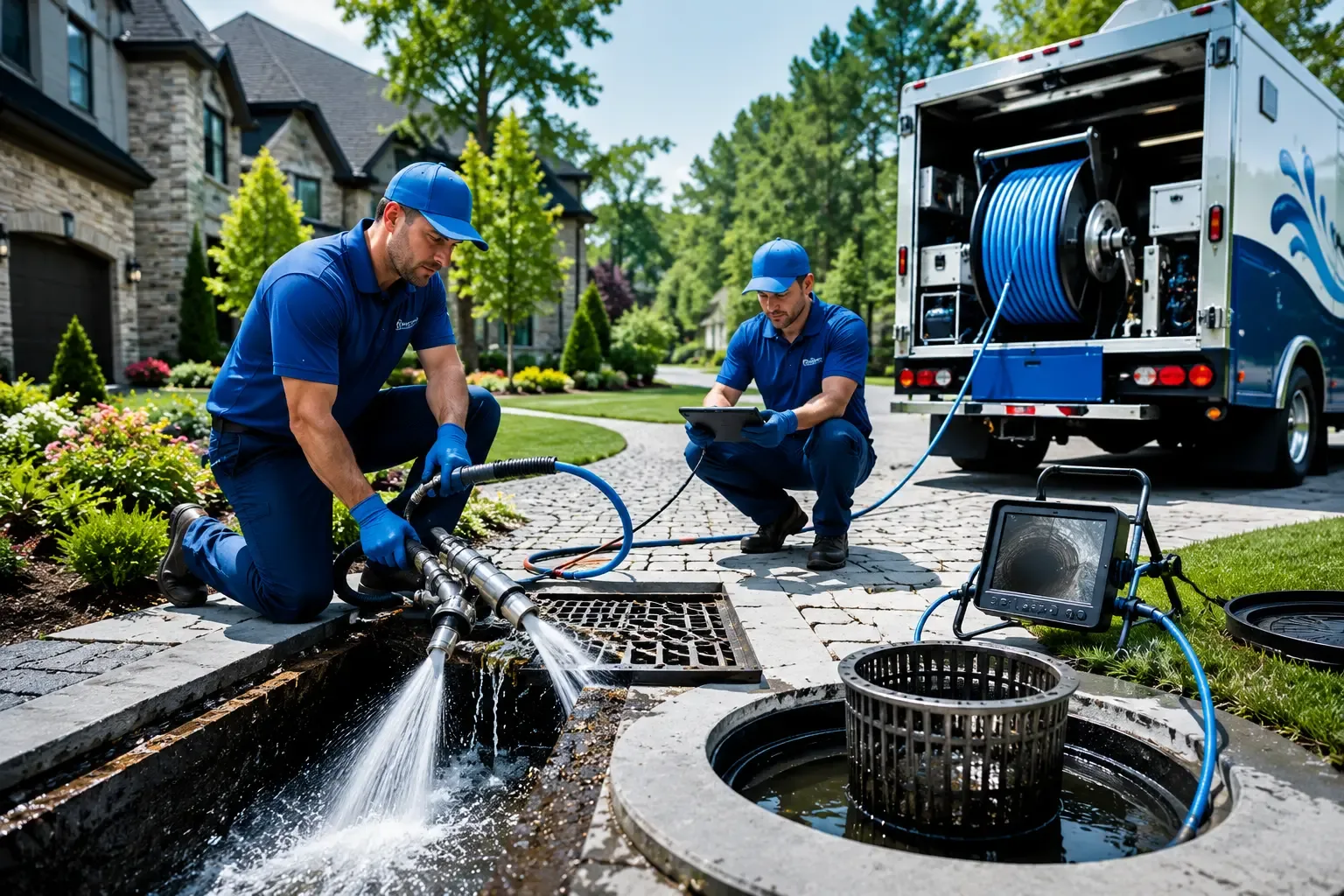 Local outdoor drain cleaning professionals in Valmy, NV